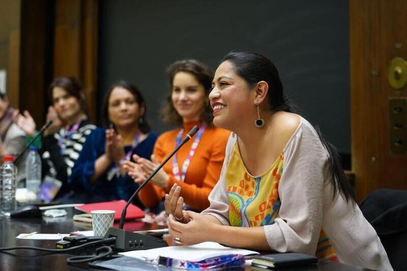 Paola Pabón participa en el Encuentro Internacional Feminista 